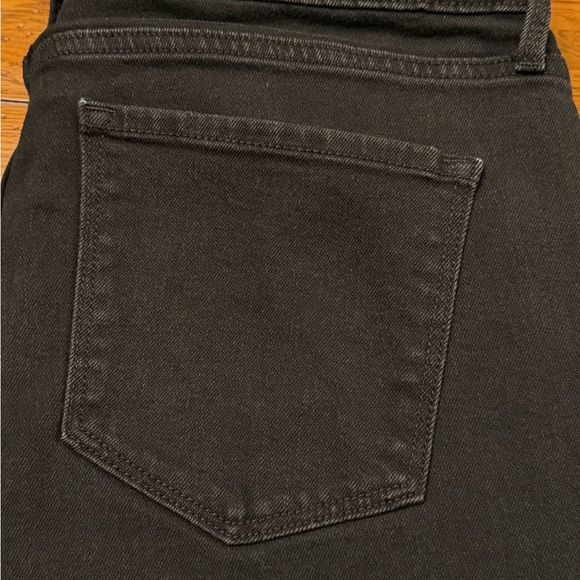 Old Navy Women's High Rise Straight Leg Black Jeans, 14 Long - Picture 4 of 6